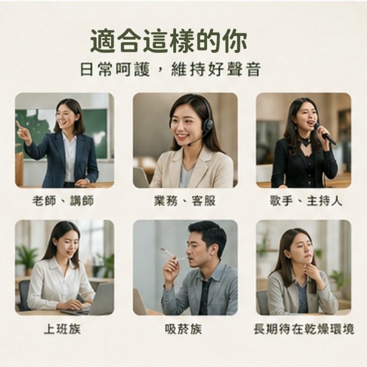 潤聲舒喉茶-10包組